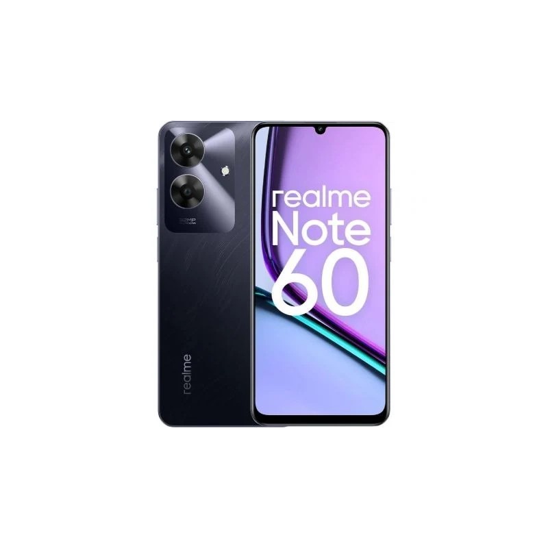 Realme Note 60 6GB 128GB Negro | Potencia y resistencia con pantalla de 90Hz Realme Note 60 6GB 128GB Negro | Potencia y resistencia con pantalla de 90Hz