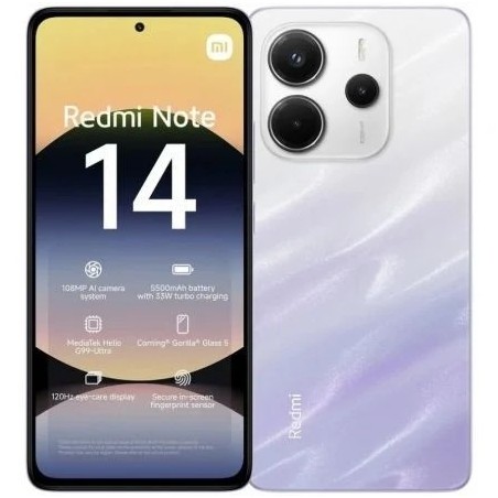 Xiaomi Redmi Note 14 | Cámara 108 MP y Pantalla 120Hz