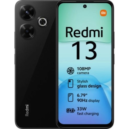 Xiaomi Redmi 13: Potencia y Estilo en Negro Medianoche | ¡Descúbrelo!